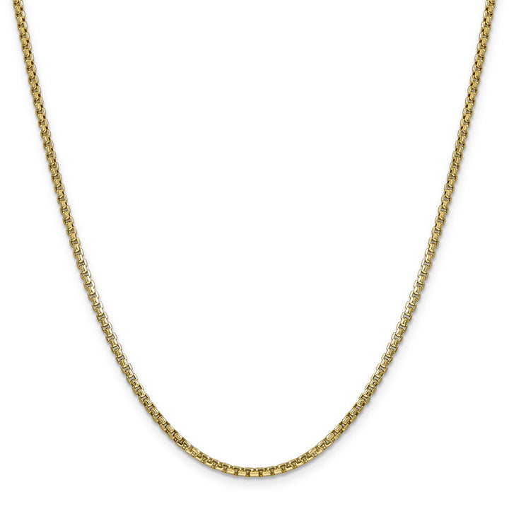 Box Chain in 14K Yellow Gold, 24"