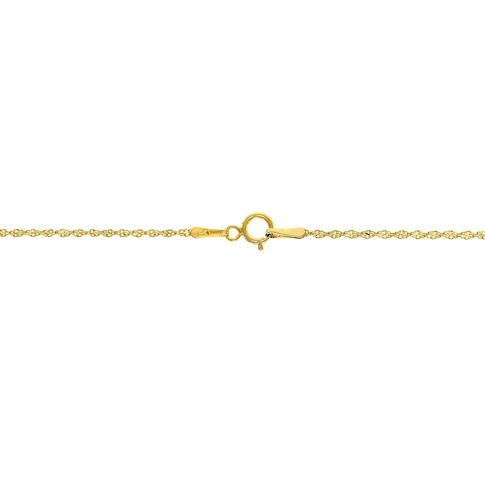 Singapore Chain in 14K Yellow Gold, 18"