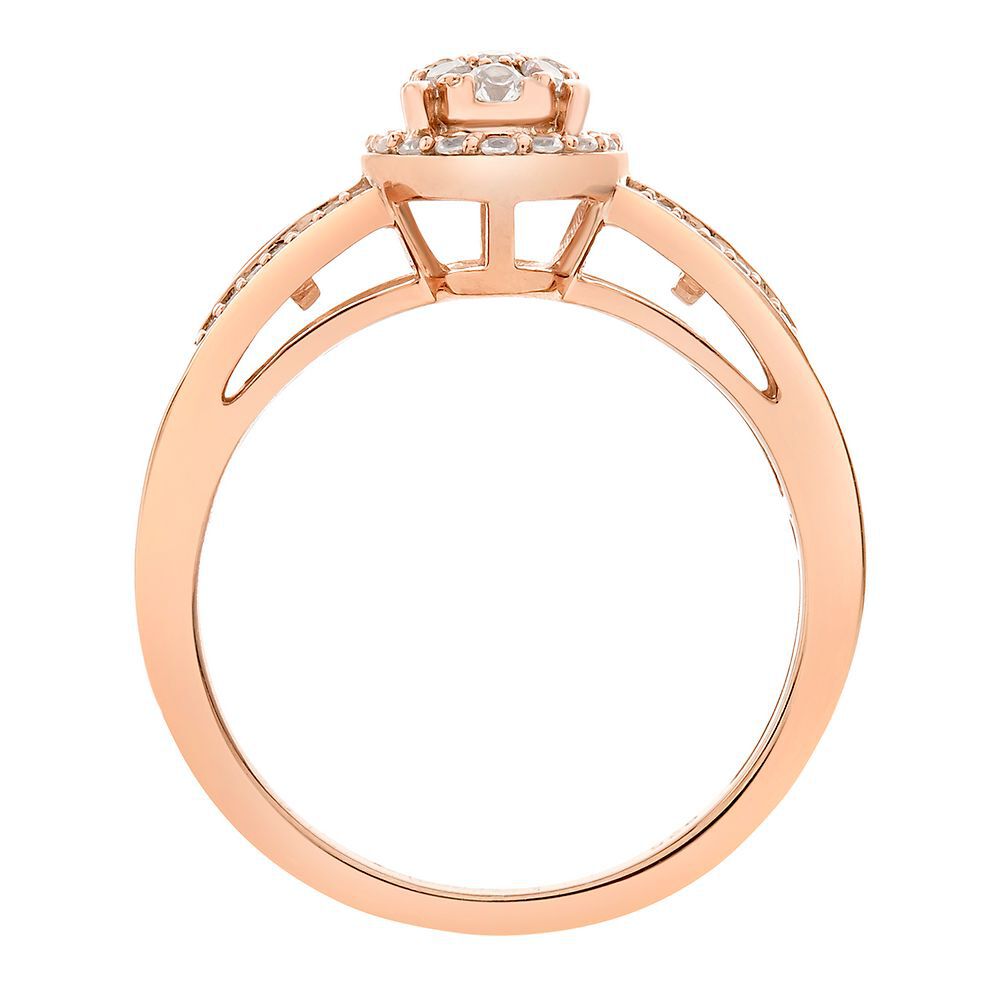 1/2 ct. tw. Diamond Ring in 10K Rose Gold