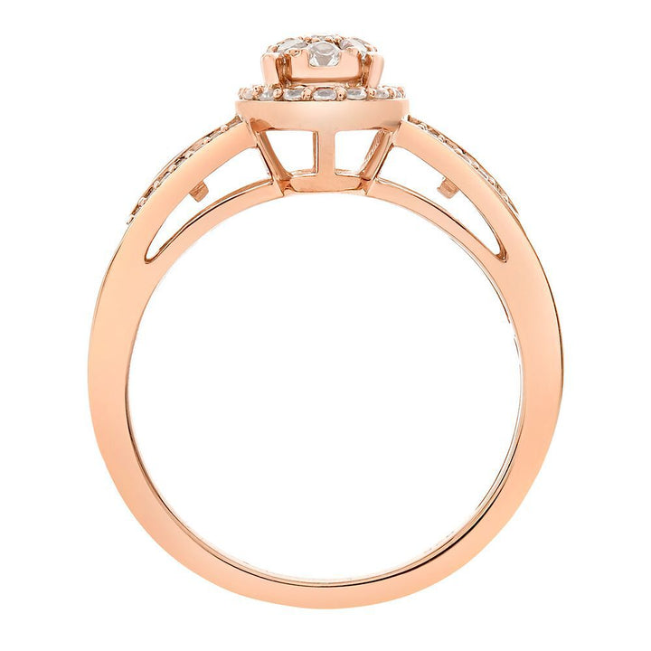 1/2 ct. tw. Diamond Ring in 10K Rose Gold
