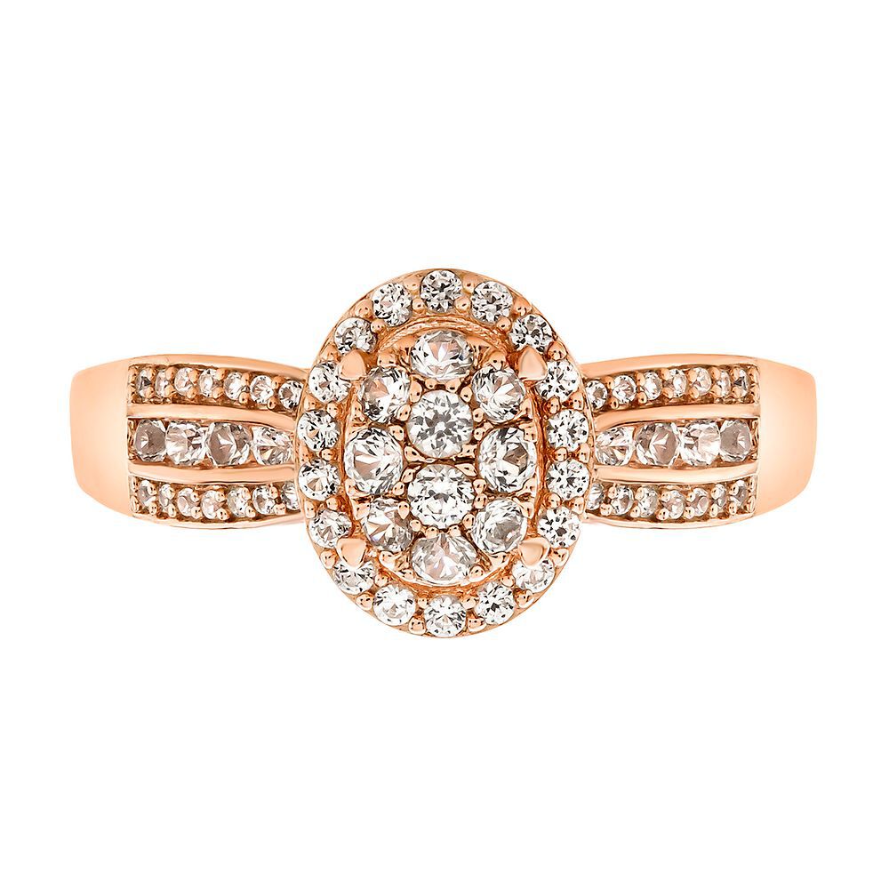 1/2 ct. tw. Diamond Ring in 10K Rose Gold