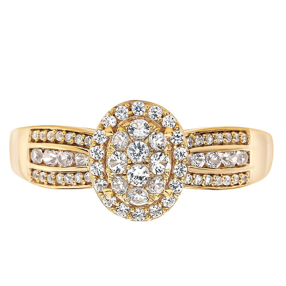 1/2 ct. tw. Diamond Ring in 10K Yellow Gold