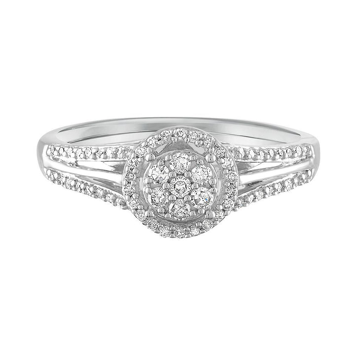 1/4 ct. tw. Diamond Promise Ring in Sterling Silver