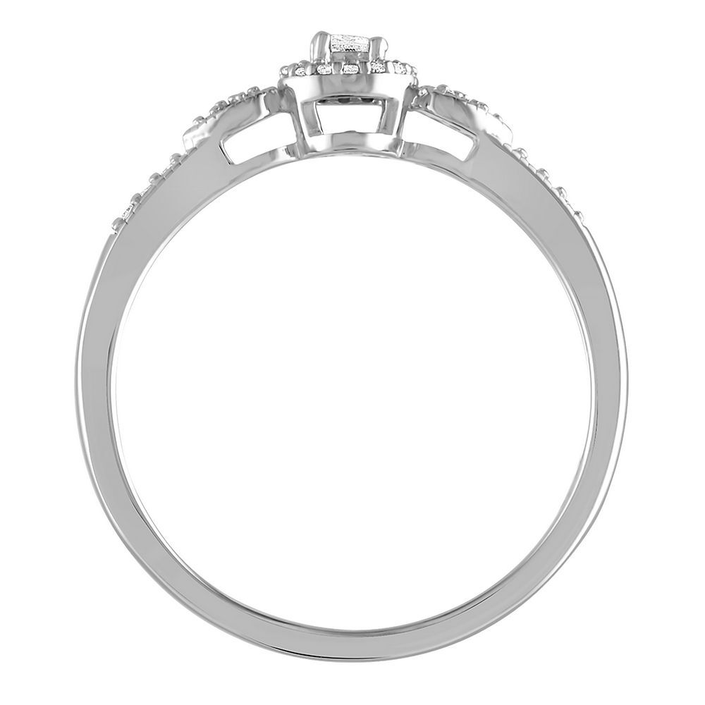 1/10 ct. tw. Diamond Promise Ring in Sterling Silver