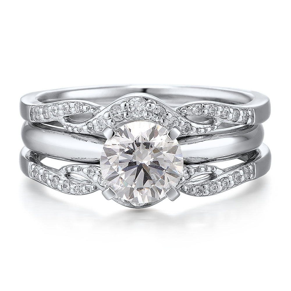 1/4 ct. tw. Diamond Ring Enhancer in 10K White Gold