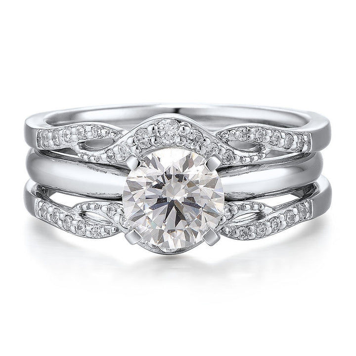 1/4 ct. tw. Diamond Ring Enhancer in 10K White Gold