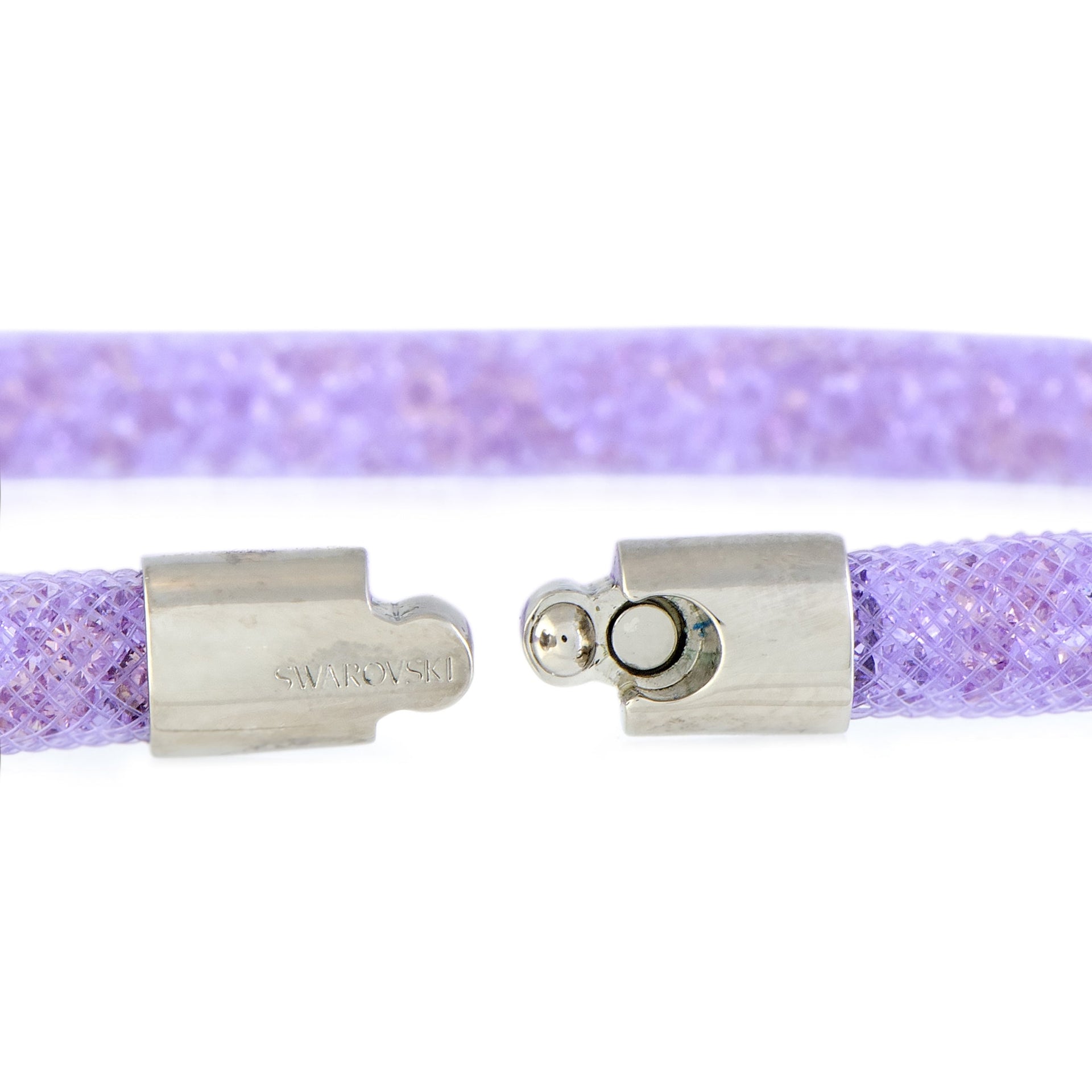 Swarovski Stardust Mauve Crystal Double Bracelet