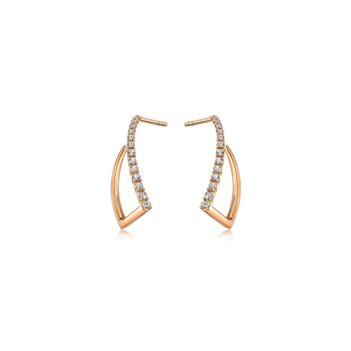 form-rose-gold-diamond-earrings-chow-sang-sang