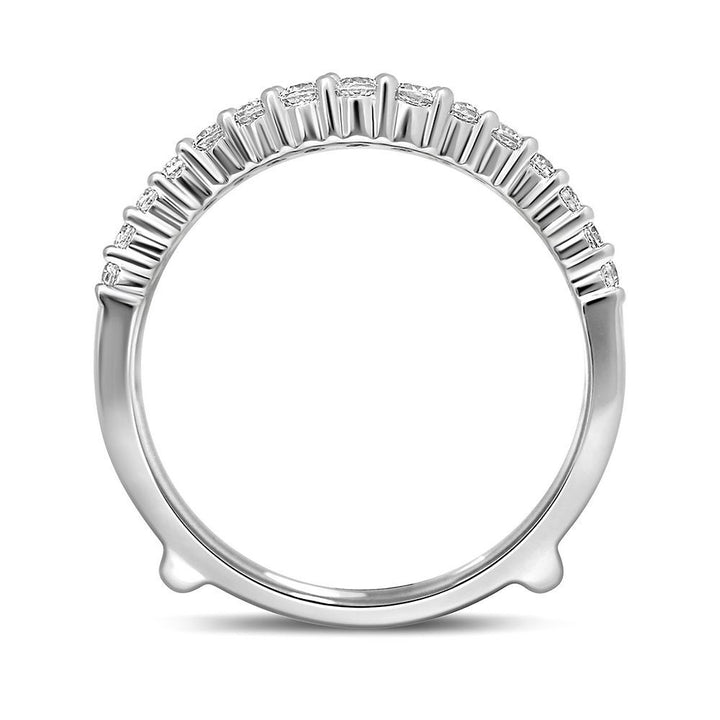 3/4 ct. tw. Diamond Ring Enhancer in 14K White Gold