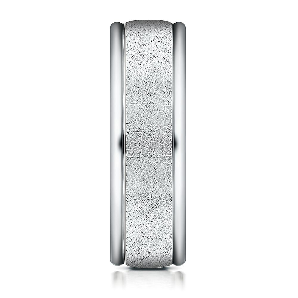 Wedding Band in 10K White Gold, 6MM