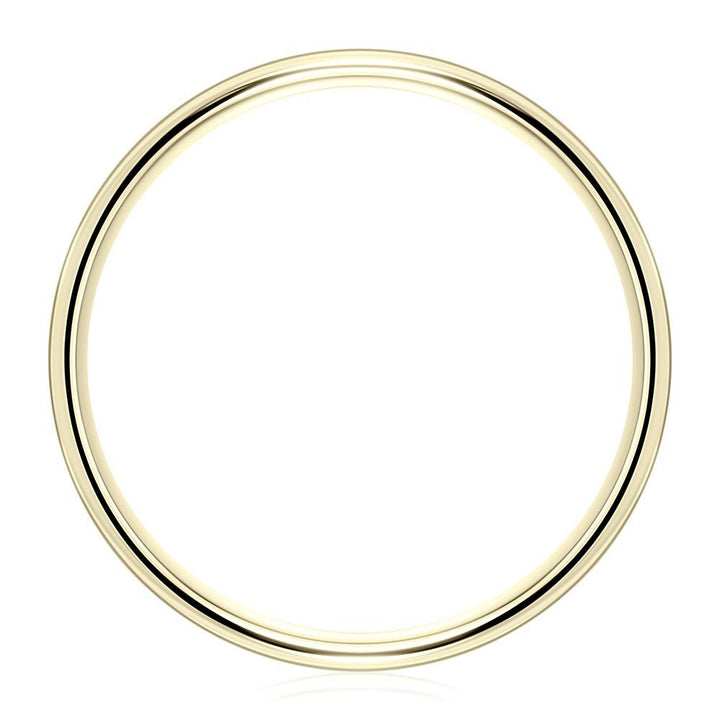 Wedding Band in 14K Yellow Gold, 6.5MM