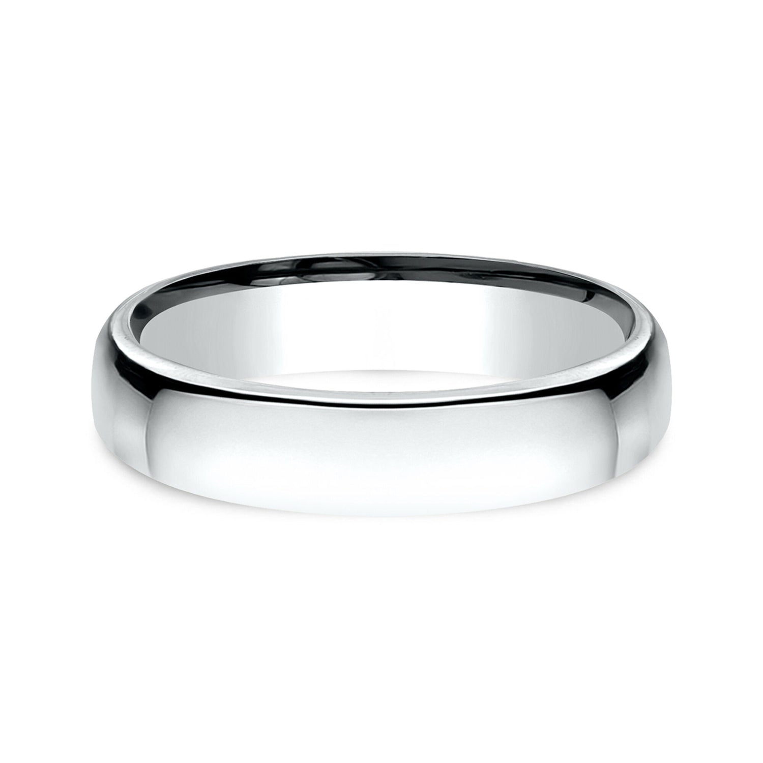 Wedding Band in 14K White Gold, 4.5MM