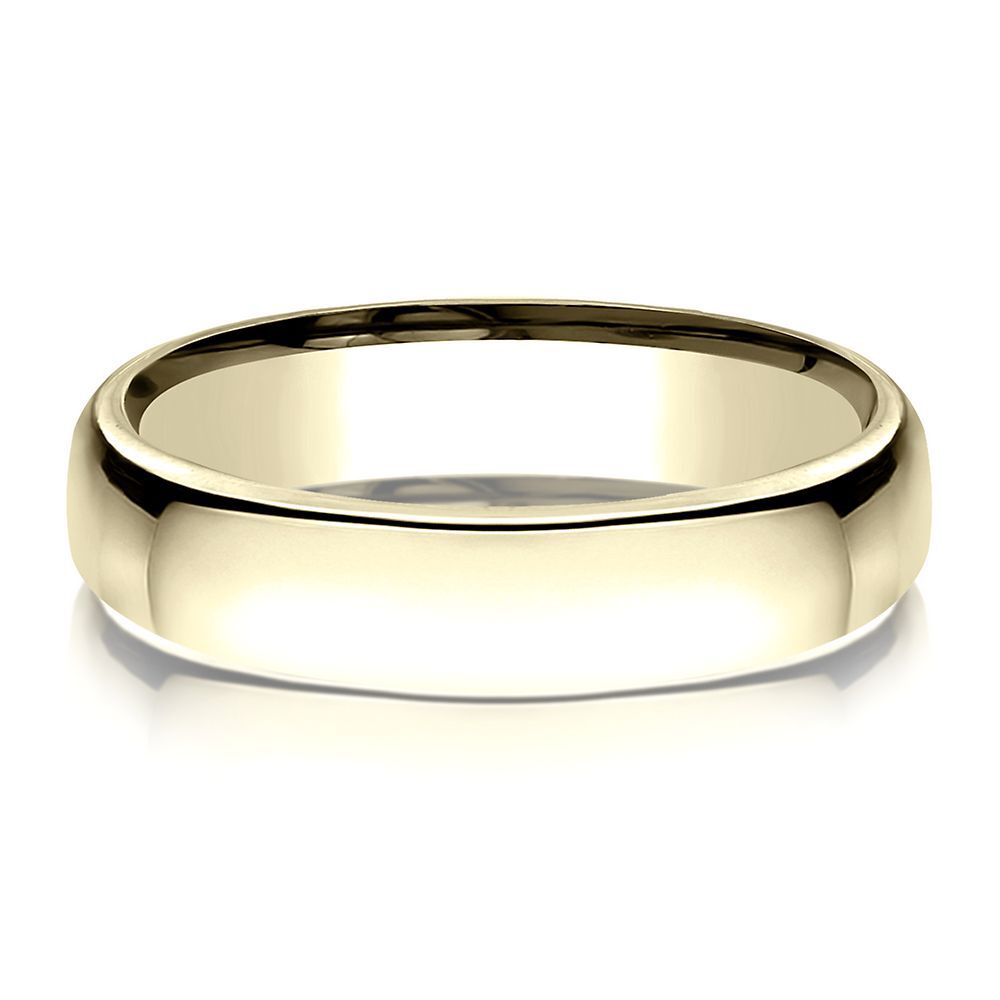 Wedding Band in 14K Yellow Gold, 4.5MM