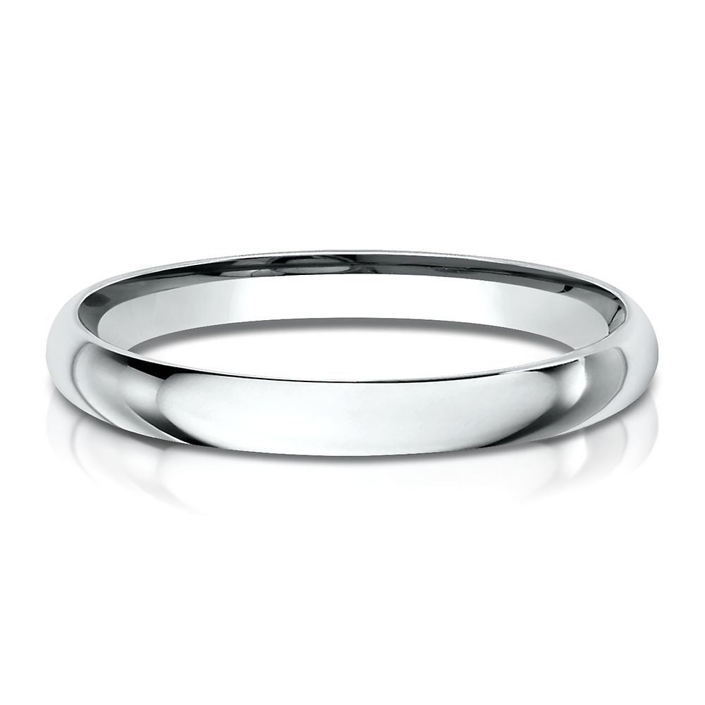 Wedding Band in 14K White Gold, 2MM