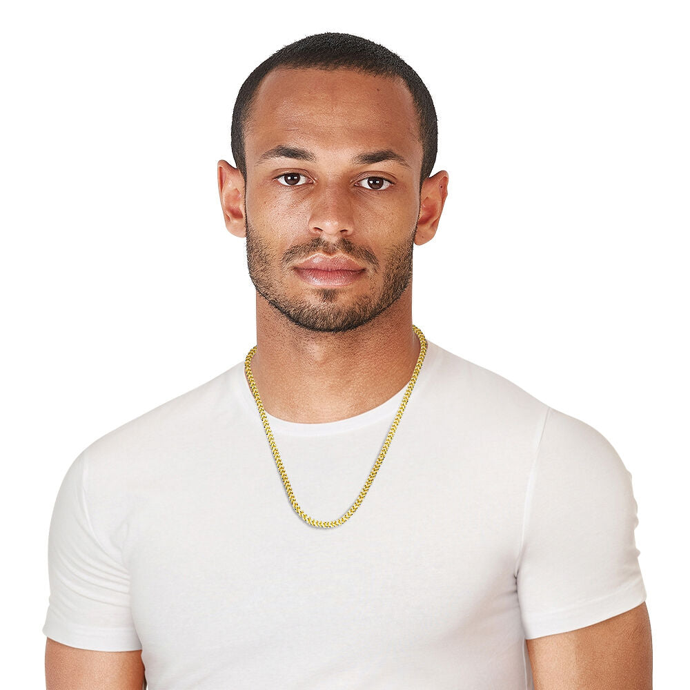 Franco Chain in 14K Yellow Gold, 22"