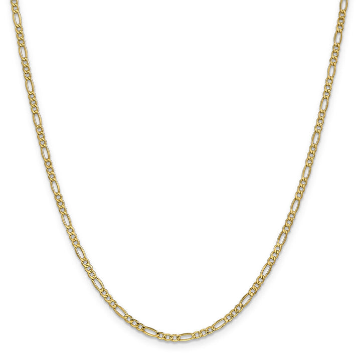 Figaro Chain in 14K Yellow Gold, 20"