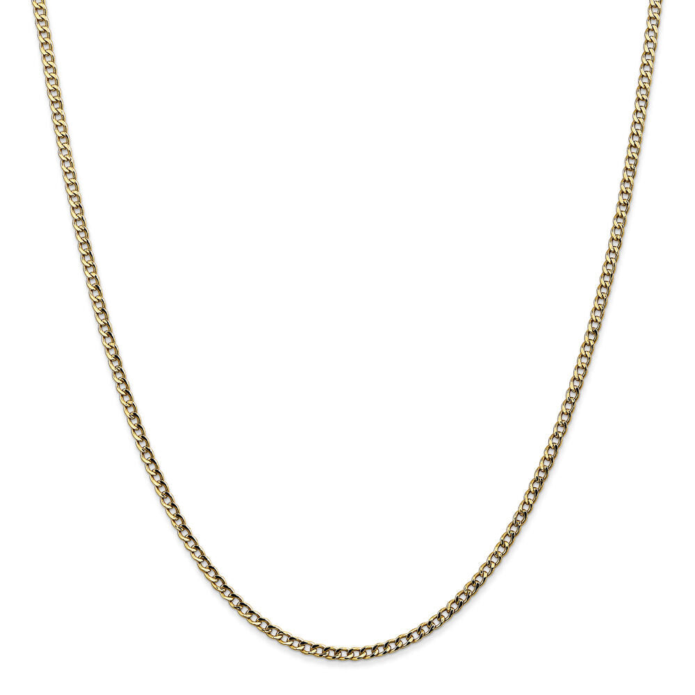 Curb Link Chain in 14K Yellow Gold, 20"