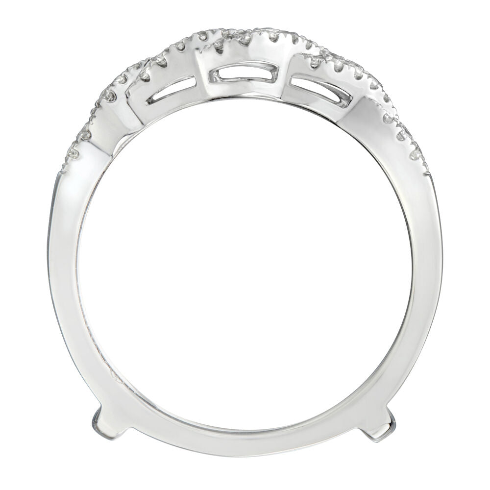 Diamond Insert in 14K White Gold (1/4 ct. tw.)