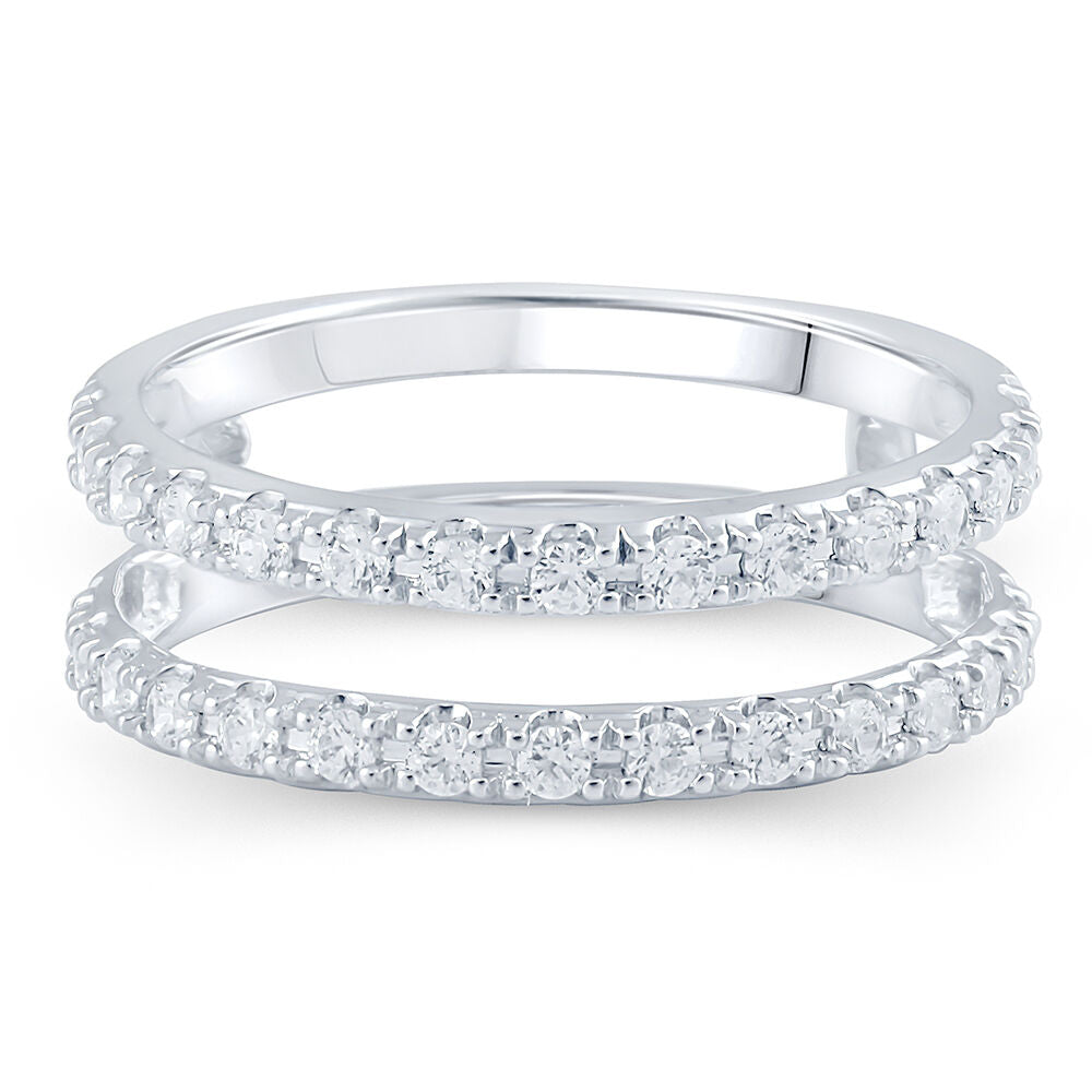 1/2 ct. tw. Diamond Enhancer Ring in 14K White Gold