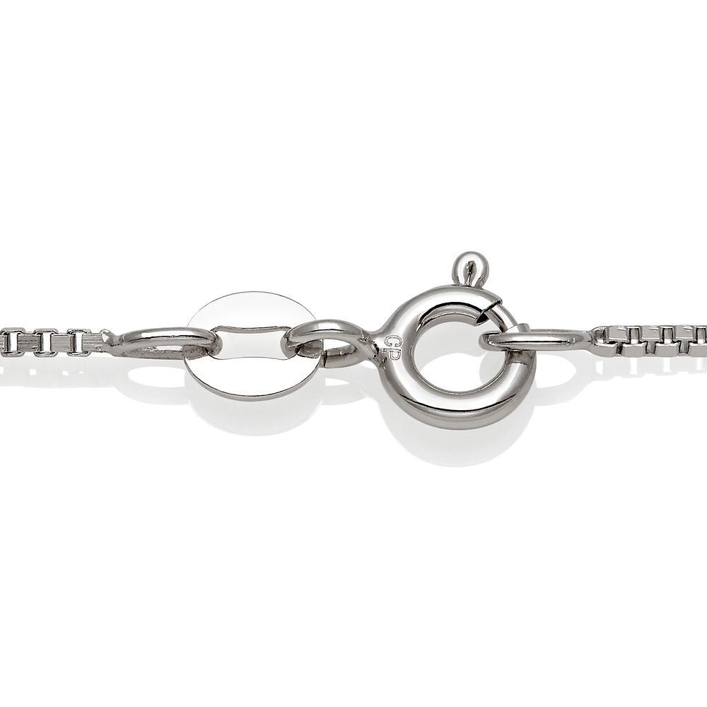 Freshwater Cultured Pearl & Lab Created White Sapphire Pendant in Sterling Silver