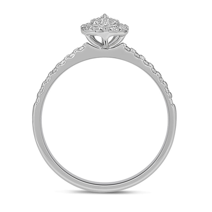 1/3 ct. tw. Diamond Promise Ring in 10K White Gold