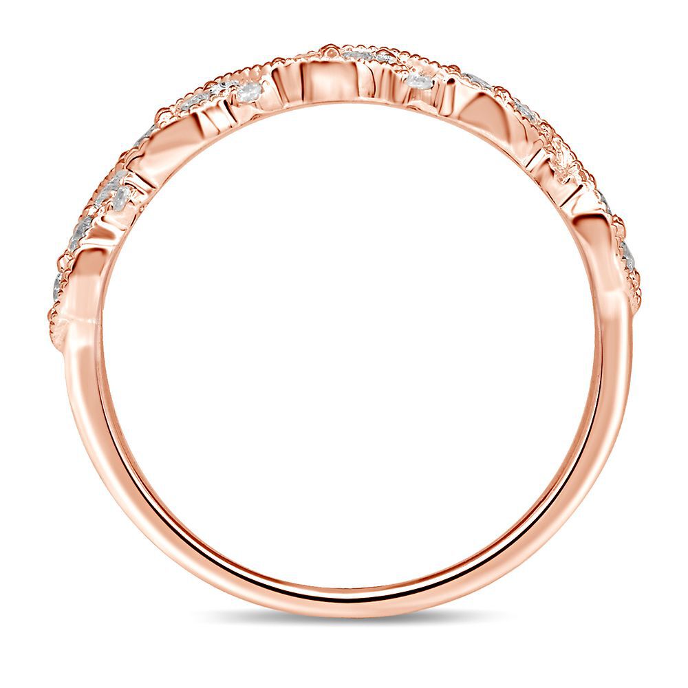 1/4 ct. tw. Diamond Band in 10K Rose Gold