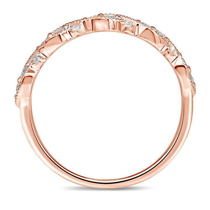 1/4 ct. tw. Diamond Band in 10K Rose Gold