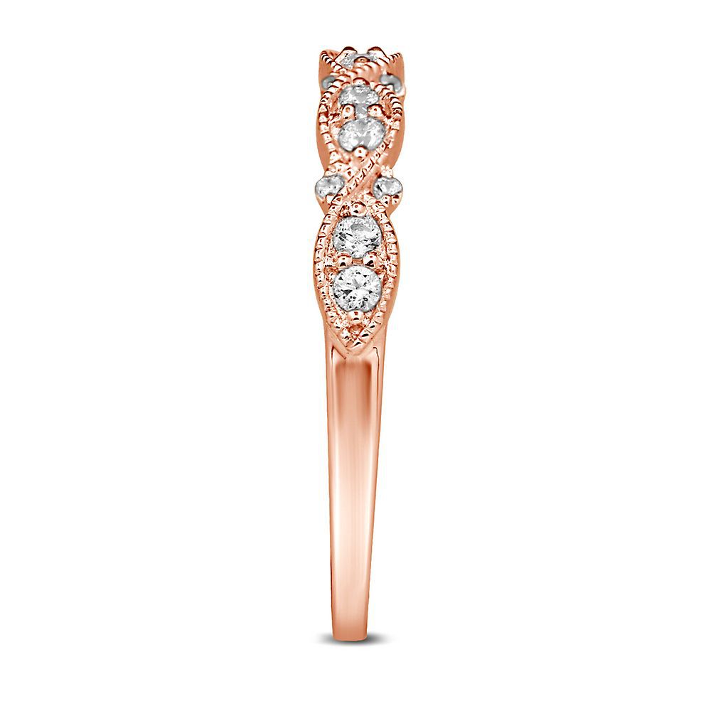 1/4 ct. tw. Diamond Band in 10K Rose Gold