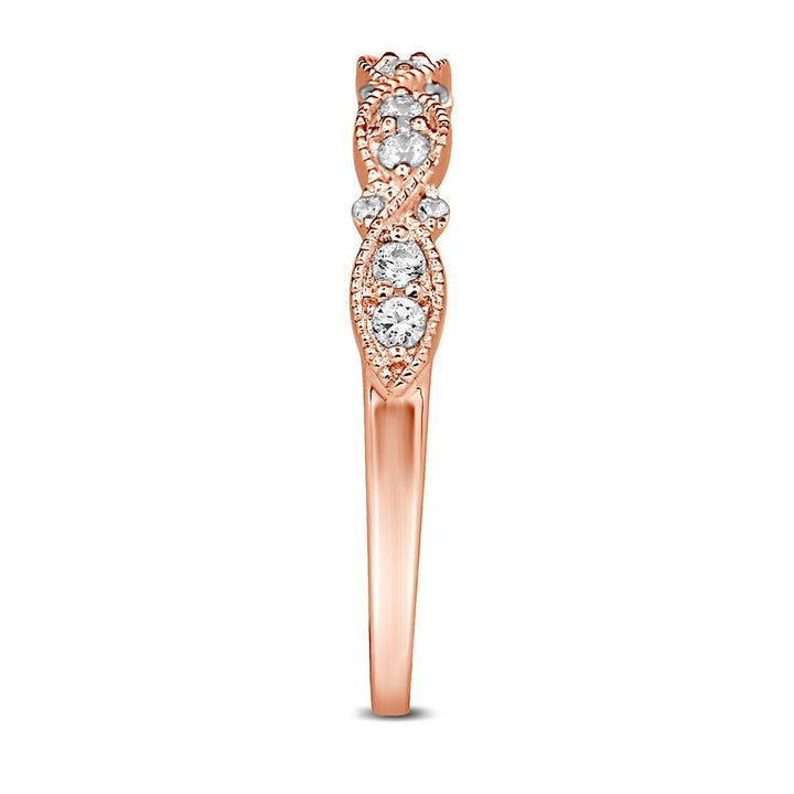 1/4 ct. tw. Diamond Band in 10K Rose Gold