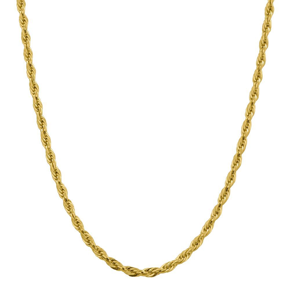 Rope Chain in 14K Yellow Gold, 26"