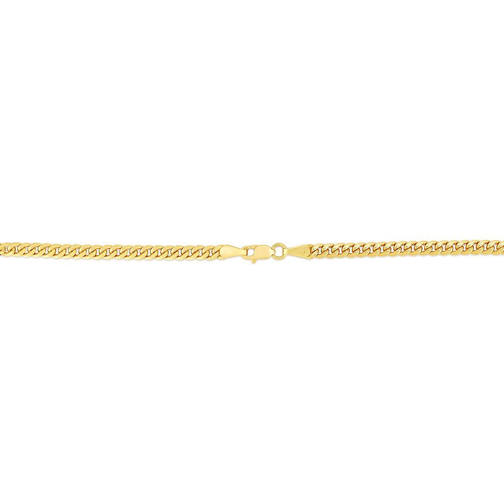 Miami Cuban Link Chain in 14K Yellow Gold, 22"