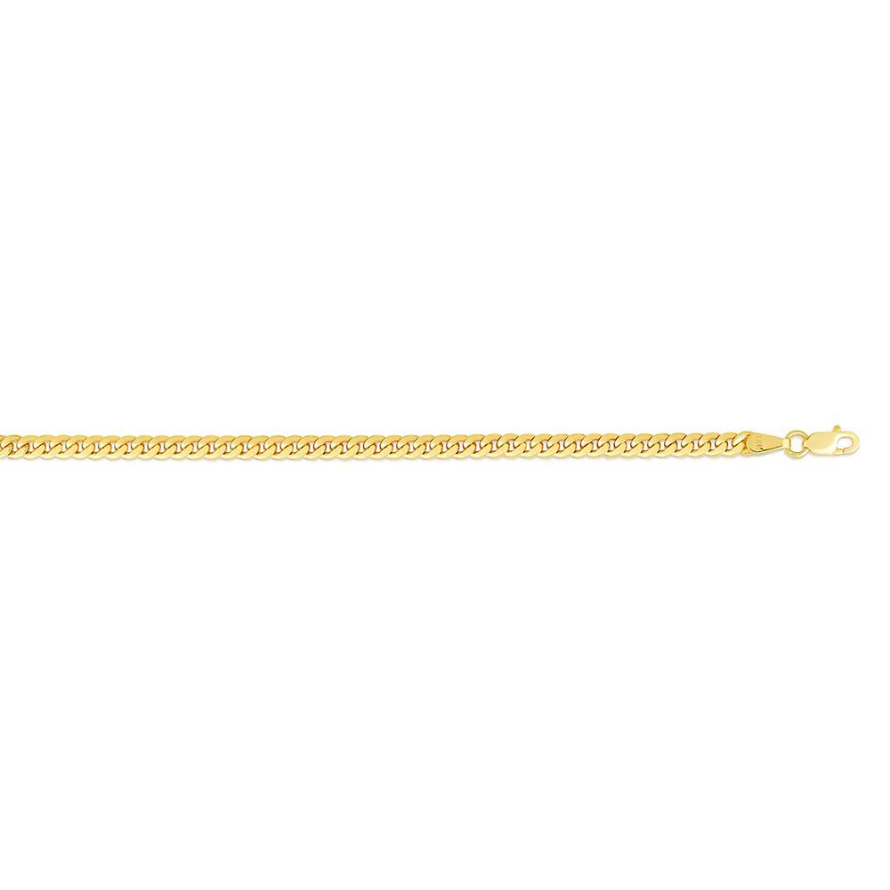 Miami Cuban Link Chain in 14K Yellow Gold, 22"