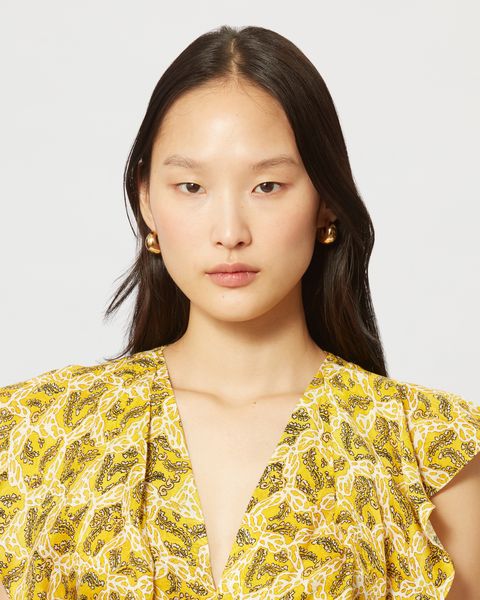 Shiny Crescent Earrings