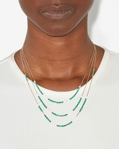 New Color Strip Necklace