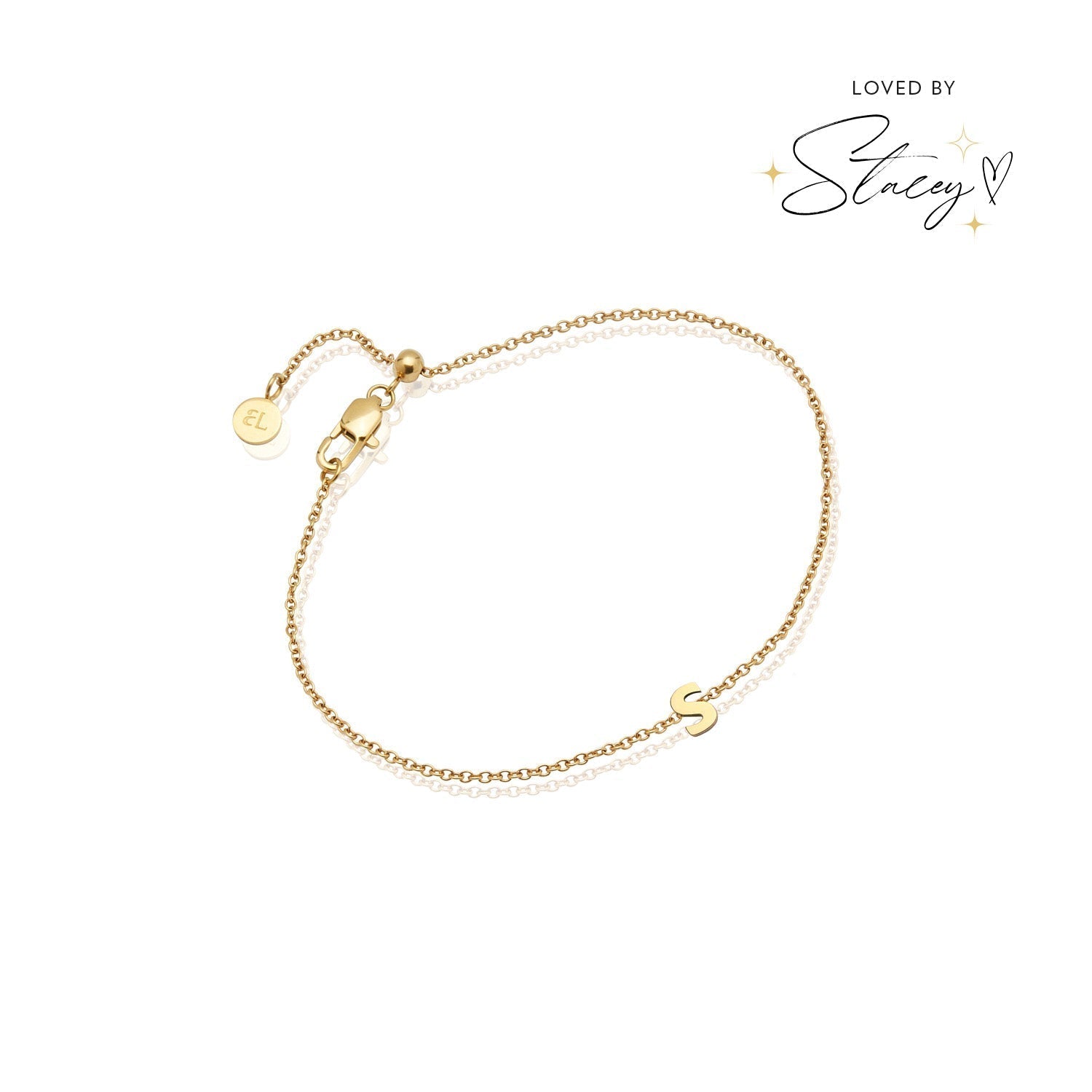 Initial Bracelet (Gold)