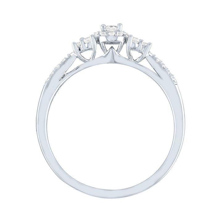 1/4 ct. tw. Diamond Promise Ring in Sterling Silver