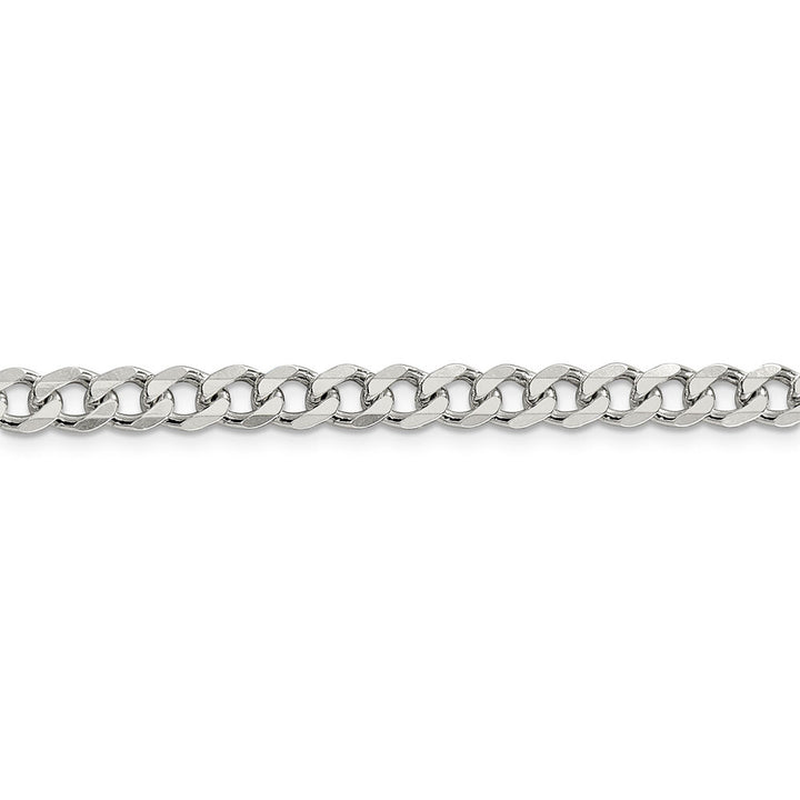 Curb Chain Necklace in Sterling Silver, 24"