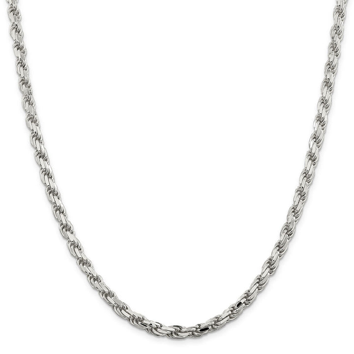 Rope Chain in Sterling Silver, 24"