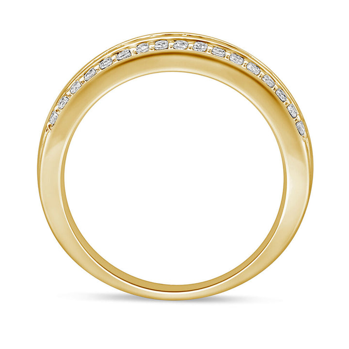 1/2 ct. tw. Diamond Band in 10K Yellow Gold