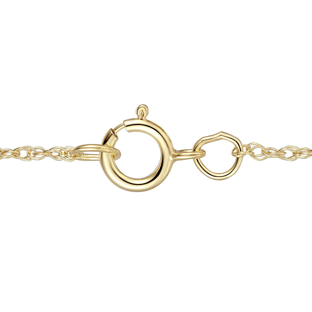 Pear-Shaped Opal Pendant with Diamond Accents in 10K Yellow Gold