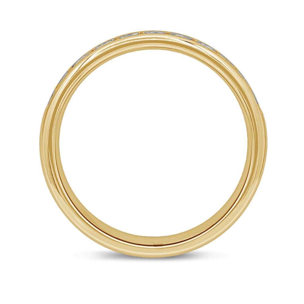 1/2 ct. tw. Diamond Anniversary Band in 14K Yellow Gold