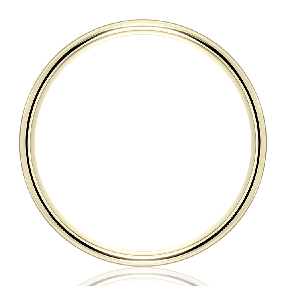 Wedding Band in 14K Yellow Gold, 4MM