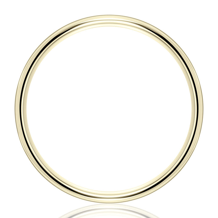Wedding Band in 14K Yellow Gold, 6MM