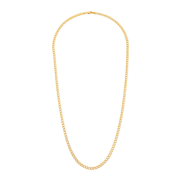 Curb Chain in 14K Yellow Gold, 22"