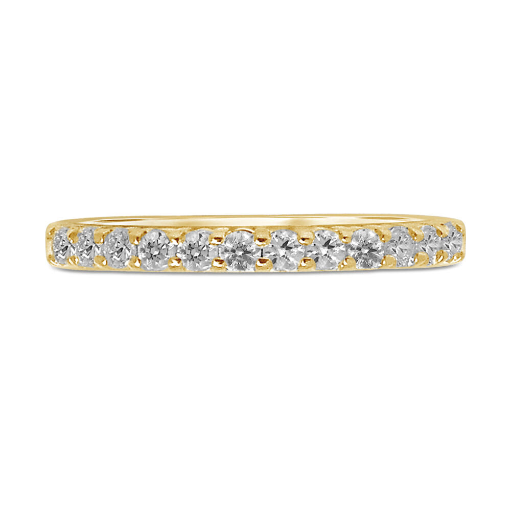 Diamond Anniversary Band in 10K Yellow Gold (1/3 ct. tw.)