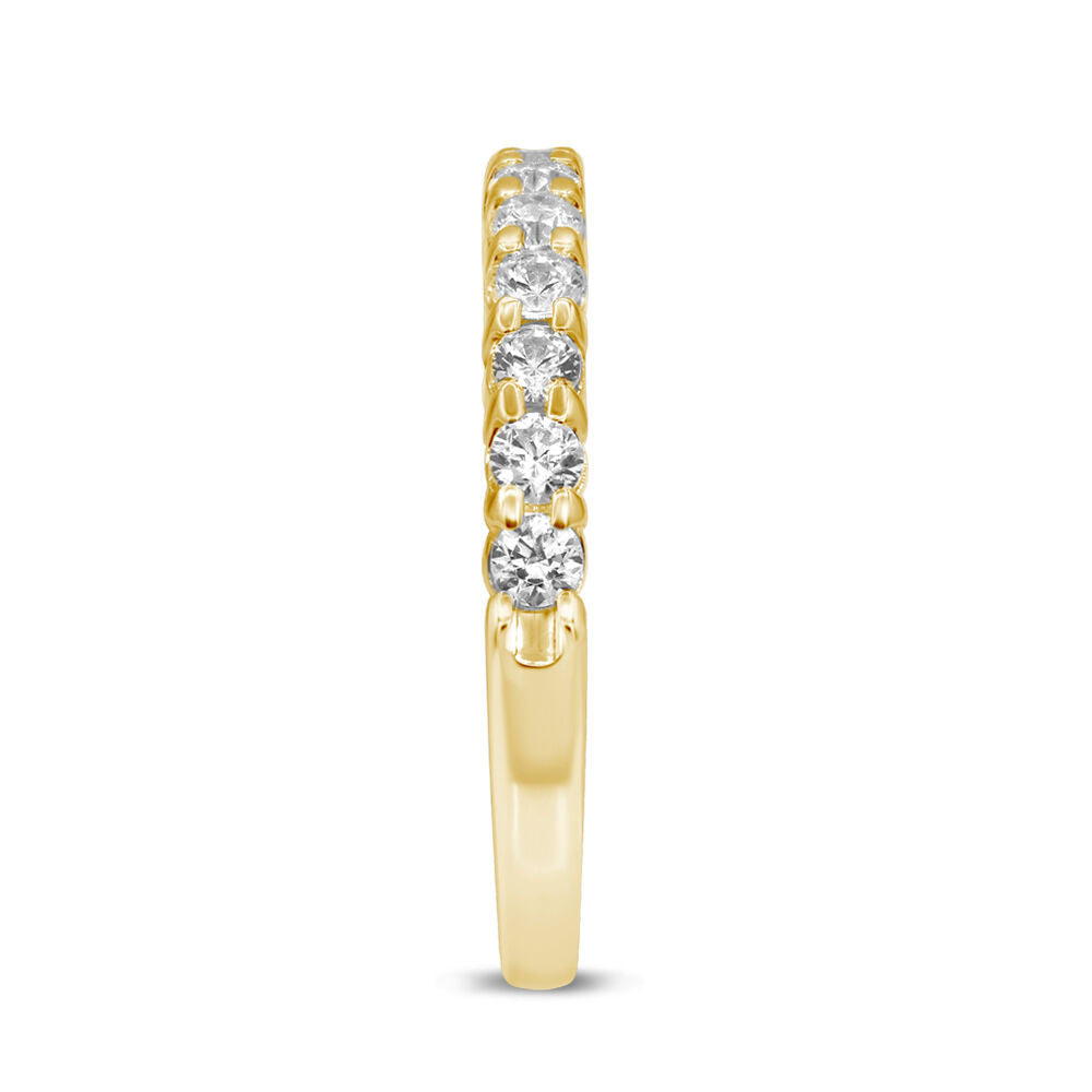 Diamond Anniversary Band in 10K Yellow Gold (5/8 ct. tw.)