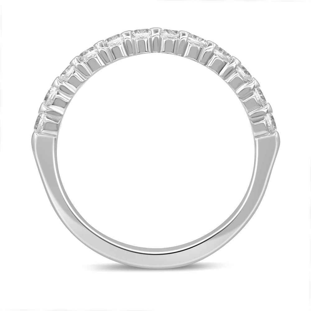 Diamond Anniversary Band in 10K White Gold (5/8 ct. tw.)