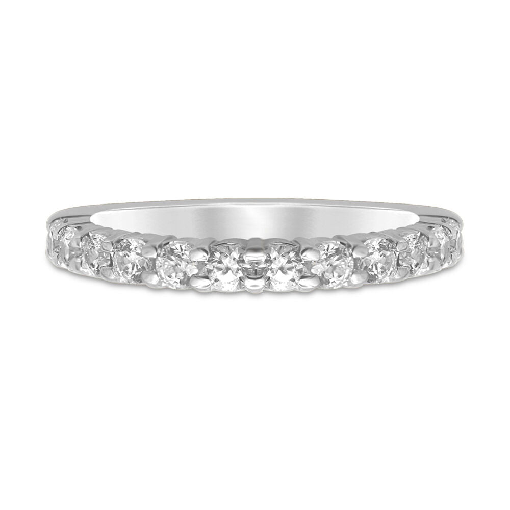 Diamond Anniversary Band in 10K White Gold (5/8 ct. tw.)