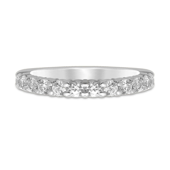 Diamond Anniversary Band in 10K White Gold (5/8 ct. tw.)