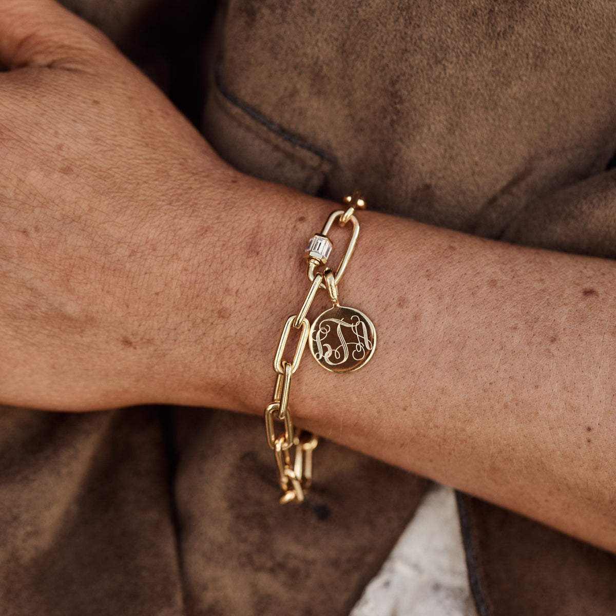 Louise Thompson Chapters Link Charm Bracelet